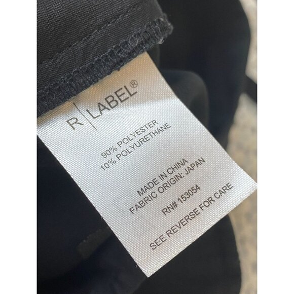 The Reset R Label Womens Black Elastic Waist Trouser Pants Size Medium career - Picture 7 of 16